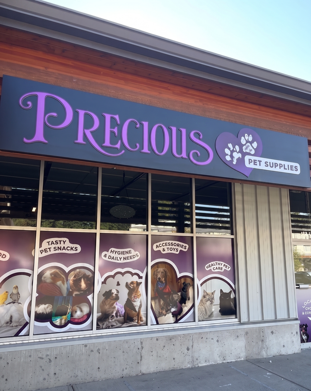 Precious Paws Pet Supply storefront